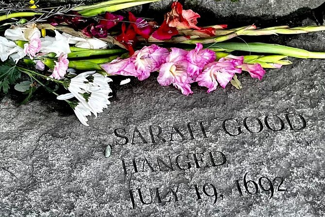 1692 Salem Night Walking Tour - End Point and Witch Trial Memorial