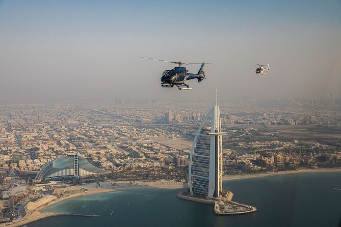 17 Minute Helicopter Ride in Dubai With Optional Transfers - Date, Travelers, and Pickup Information