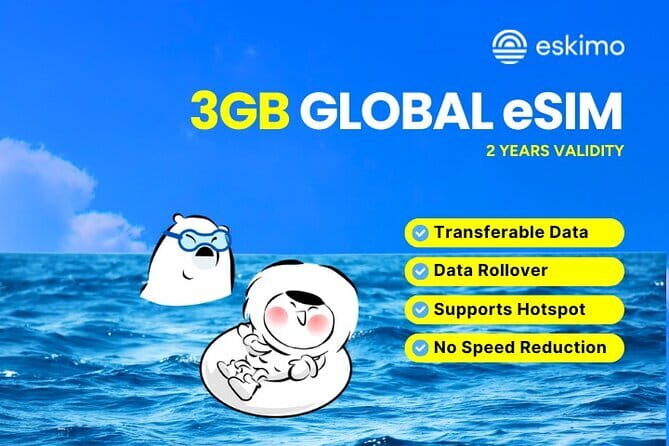 1GB -30GB Global Data Plan, Stay Connected Wherever you go - What is the Eskimo Global Data Plan?