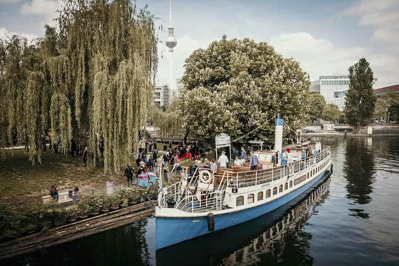 1h Berlin-Cruise with 140 year old electrified steamship - What’s Included and What to Expect