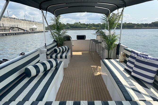 1h-Relaxing day or sunset cruise in Montreal - An In-Depth Look at the Electric Pontoon Cruise in Montreal