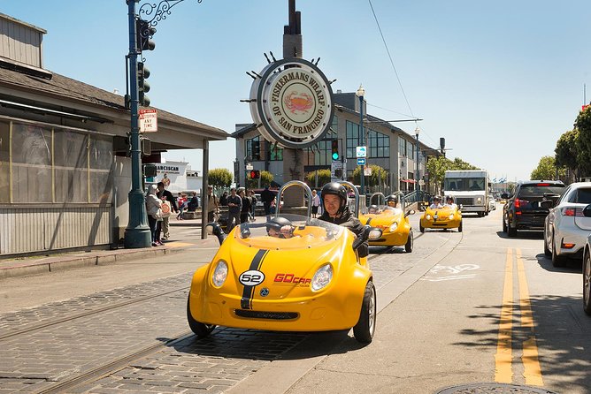 1HR San Francisco Chinatown and Downtown GoCar Tour - GoCar Rental and Tour Inclusions