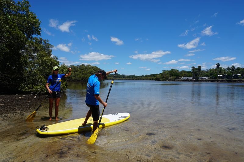2.5 Hour Stand-Up Paddle Board Group Tour in Byron Bay - What the river adds to the outing
