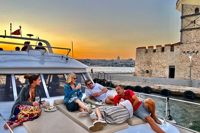 2.5 Hours Bosphorus Sunset Cruise on Luxury Yacht With Snacks - Common Questions