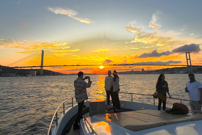 2.5 Hours Bosphorus Sunset Cruise on Luxury Yacht With Snacks - The Sum Up