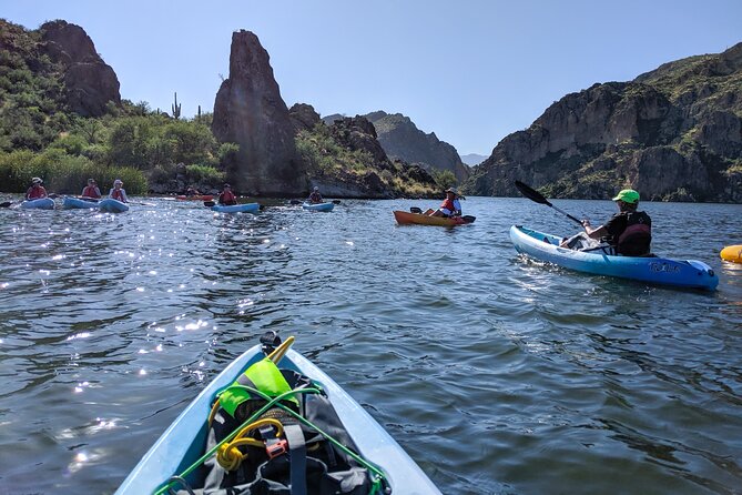 2.5 Hours Guided Kayaking and Paddle Boarding on Saguaro Lake - Meeting and Pickup Details