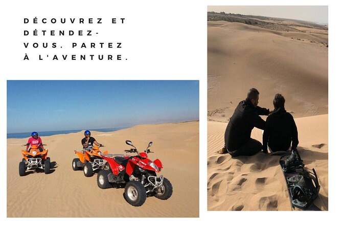 2 Activities in 1 /Quad Biking-Atv Sandboarding - Quad Biking Experience