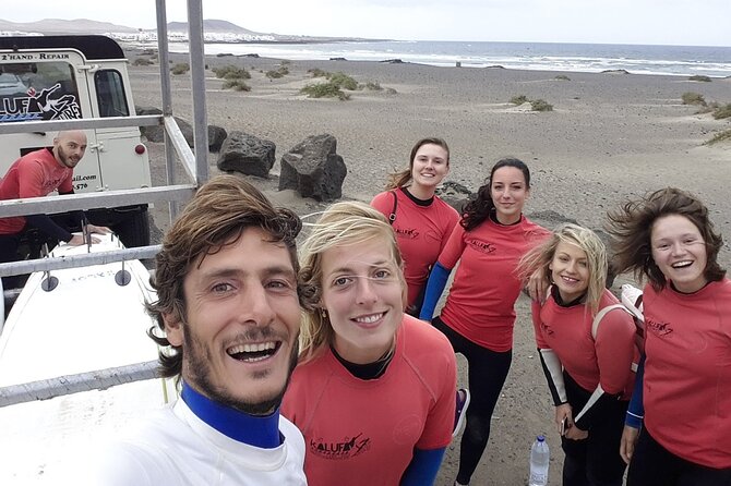 2 and a Half Hour Surf Lesson in Caleta De Famara, Lanzarote - Start Time