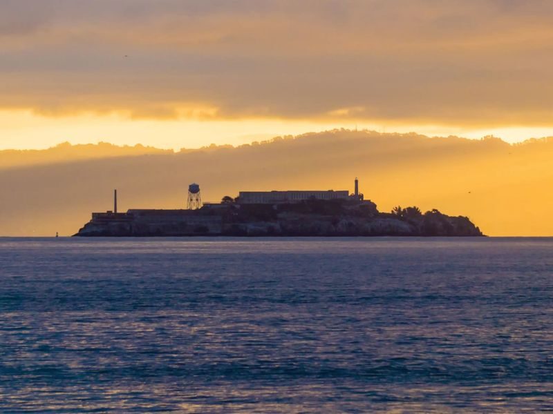 2-Day Hop-on Hop-off Bus Tour with Alcatraz Tour - The ferry crossing sets the scene