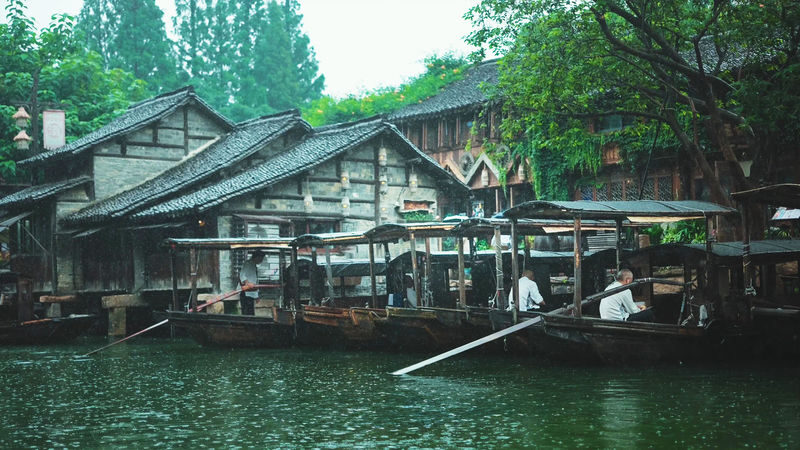 2-Day In-depth Tour of Hangzhou/Suzhou + Wuzhen, Jiangnan - Wuzhen’s canals after sunset
