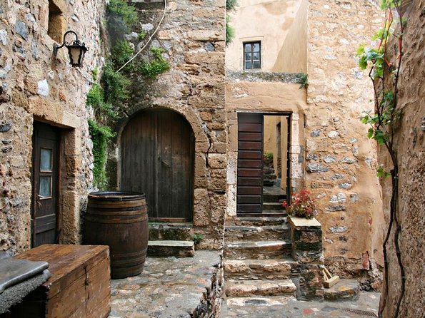 2 Day Private Tour of Sparta, Mystras & Monemvasia - Overnight - Medieval Castle Town of Monemvasia