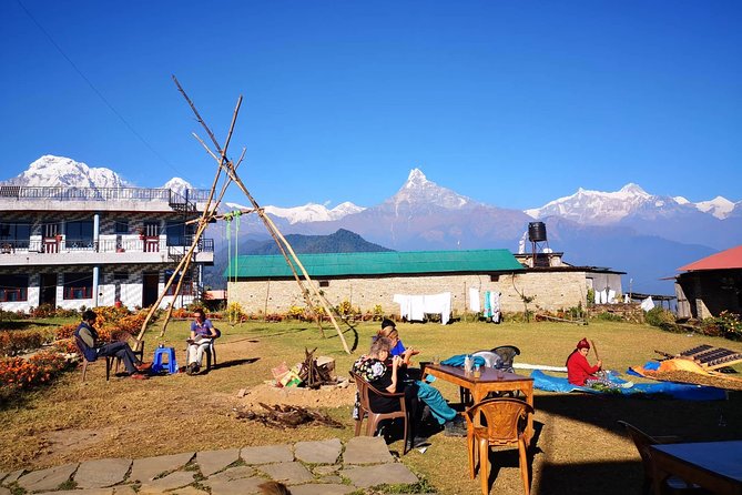 2-Day Private Trekking Tour to Australian Camp & Dhampus - Accommodation and Meals