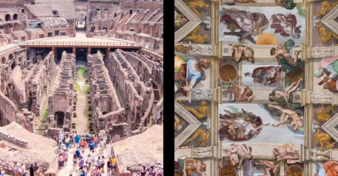 2-Day Rome: Colosseum & Vatican Tour Mid-Week - Detailed Itinerary