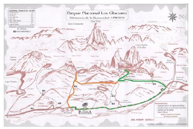 2-Day Self-Guided Adventure El Chalten: Laguna De Los Tres, Fitz Roy & Torre Mt - Itinerary Overview