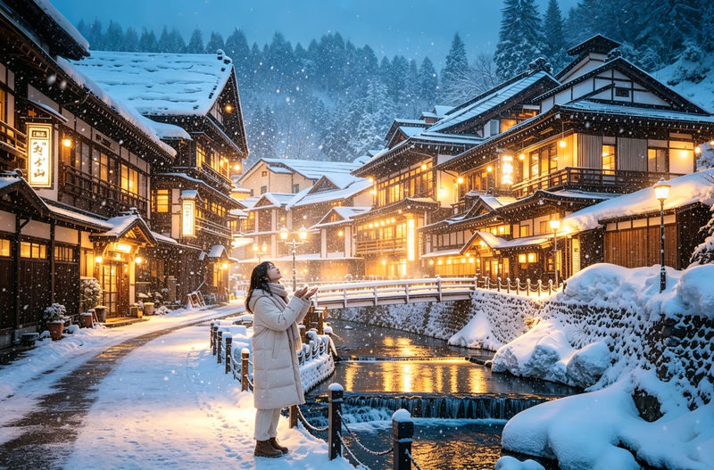 2-Day Tour to Ginzan Onsen, Zao Chuo Ropeway, Miyagi Zao Fox Village, and Ouchi-juku (Departing from Shinjuku) - At a glance