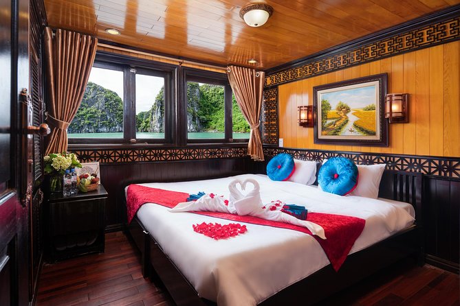 2 Days 1 Night on Swan Cruises Visiting Bai Tu Long Bay Thien Canh Son Cave - Swan Cruises: A Perfect Choice for Bai Tu Long Bay Exploration