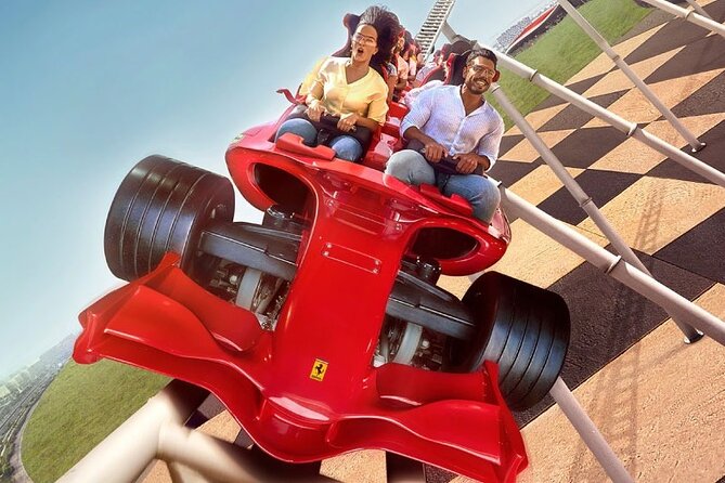 2 Days 2 Park- Ferrari World Yas Waterworld Or Warner Bros World Combo Tickets - Inclusions