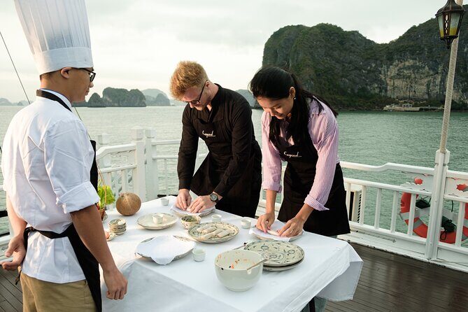2 Days Explore Bai Tu Long Bay with High-end Private Cruise - FAQ