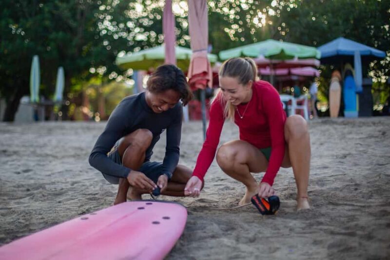 2-Hour Canggu Private Beginner Surf Lesson - What the 2-Hour Lesson Includes