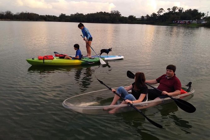2-Hour Clear Kayak & Clear Paddleboard(SUP) Rental in Orlando - Meeting and Pickup Details