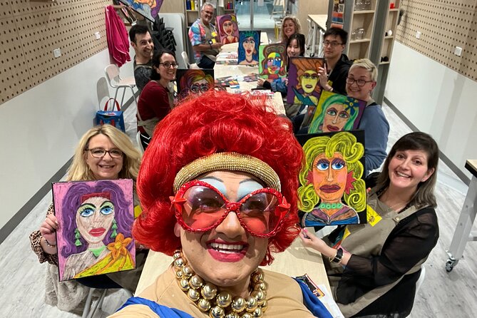 2 Hour Drink and Draw With a Drag Queen Workshop - Booking Confirmation