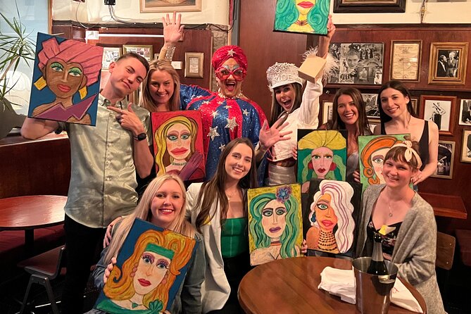 2 Hour Drink and Draw With a Drag Queen Workshop - Accessibility Information