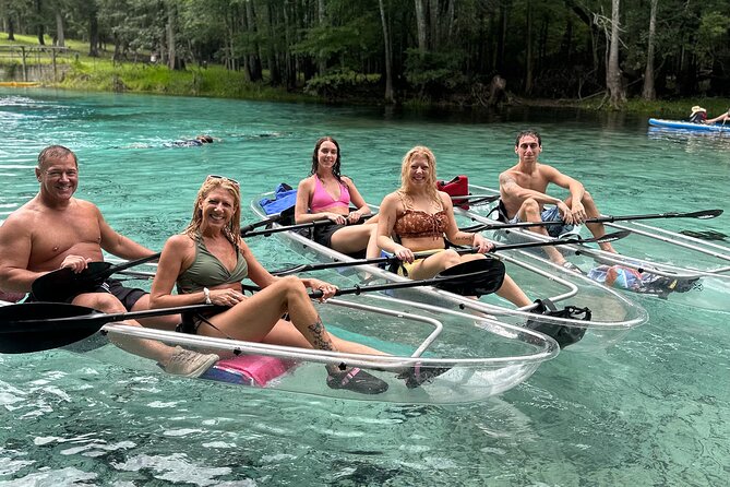 2 Hour Glass Bottom Guided Kayak Eco Tour in Gilchrist Blue - Duration and Schedule