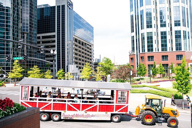 2 Hour Narrated Sightseeing Tractor Tour of Nashville - Detailed Breakdown of the Itinerary