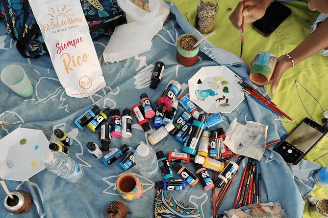 2 Hour Paint Your Mate and Yerba Mate Tasting Activity - Meeting and Pickup