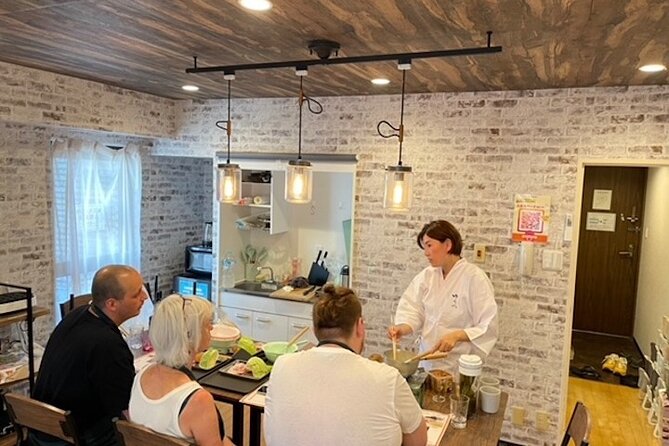 2-Hour Private Cooking Class With a Japanese Chef in Osaka - What To Expect