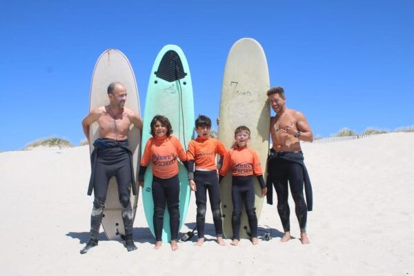 2-Hour Private Family Surfing Lesson on Praia Da Barra - Meeting Point and Booking Options