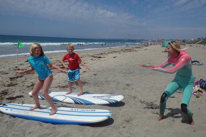 2 Hour Private Group Surf Lessons in Huntington Beach - The Sum Up