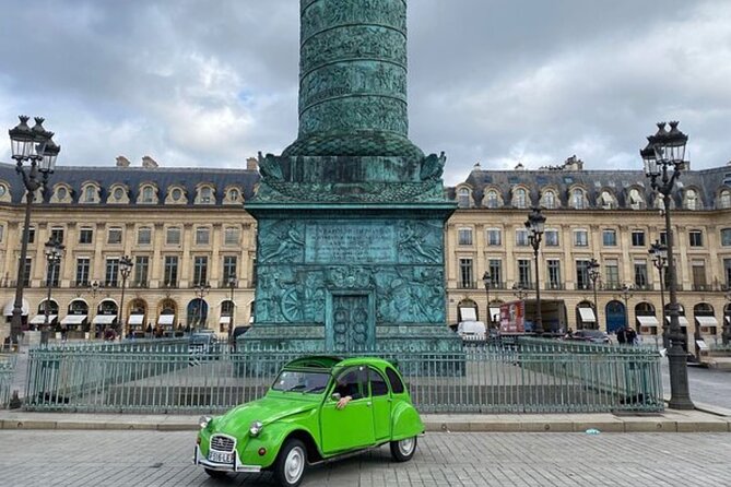2 Hour Private Guided 2CV Tour Experience in Paris - Common Questions