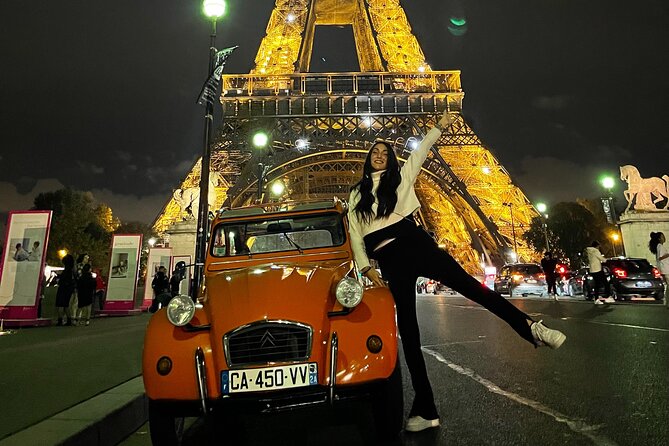 2-hour Private Night Ride in a Citroën 2CV in Paris - Pricing and Terms