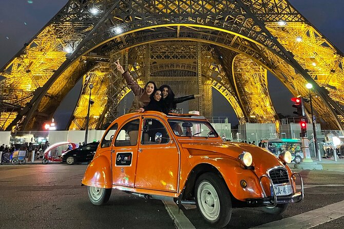 2-hour Private Night Ride in a Citroën 2CV in Paris - Additional Information