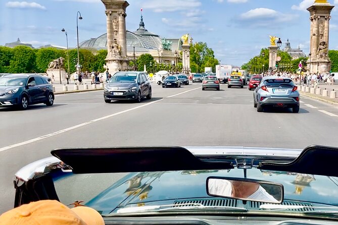 2 Hour Private Tour of Paris in a 67 Mustang Convertible - Terms and Conditions