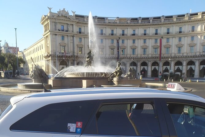 2-Hour Private Tour The Best Monuments of Rome by Taxi - Booking Information