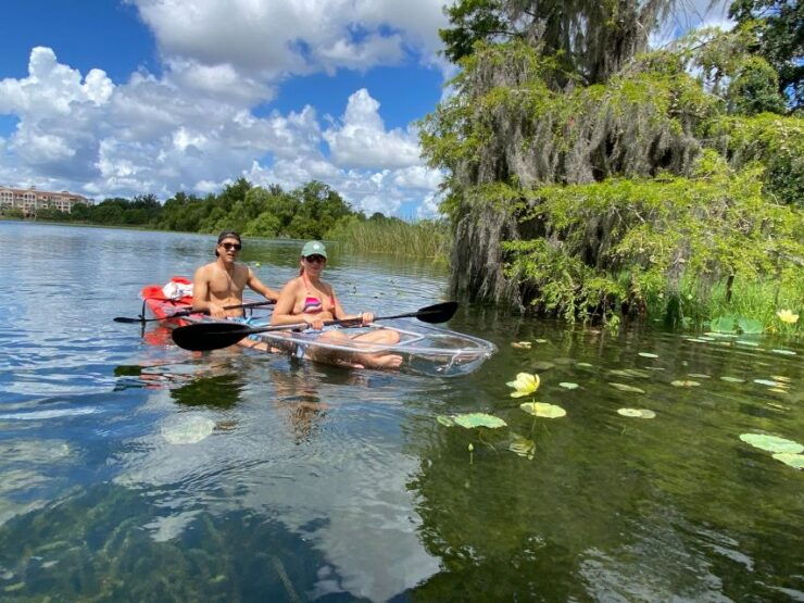 2-Hour Rental Clear Kayaks & Clear Paddleboards in Orlando - Rental Options at Lake Ivanhoe