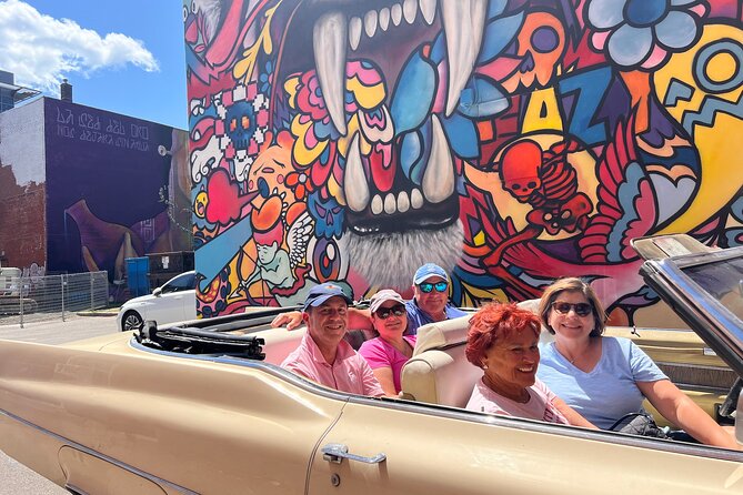 2 Hour Tour of Montréal in Vintage Convertible Cadillac Murals in Le Plateau - Good To Know