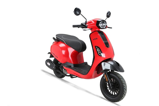 2 Hours , 2 Person Retro Scooter 49cc - Rental Package Overview