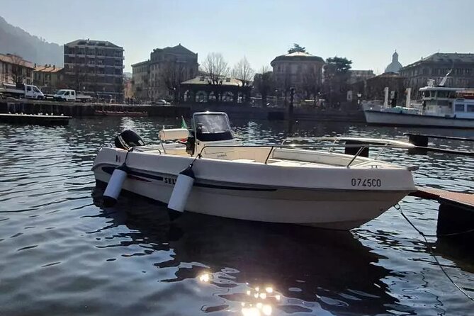 2 Hours Boat Rental Without License 40hp Engine on Lake Como - Boat Rental Details