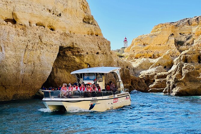 2 Hours Cruise Portimão to Benagil Cave & Marinha Beach - Common Questions