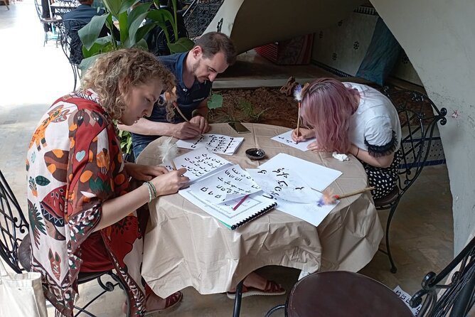 2 Hours Islamic Calligraphy Workshop Marrakech - Booking and Cancellation