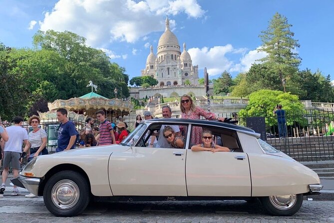 2 Hours Paris Private Tour in Vintage Citroën DS With Open Roof - Pickup Location Restrictions