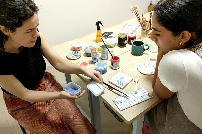 2 Hours Private Painting of Ceramics in Osaka - Booking and Confirmation
