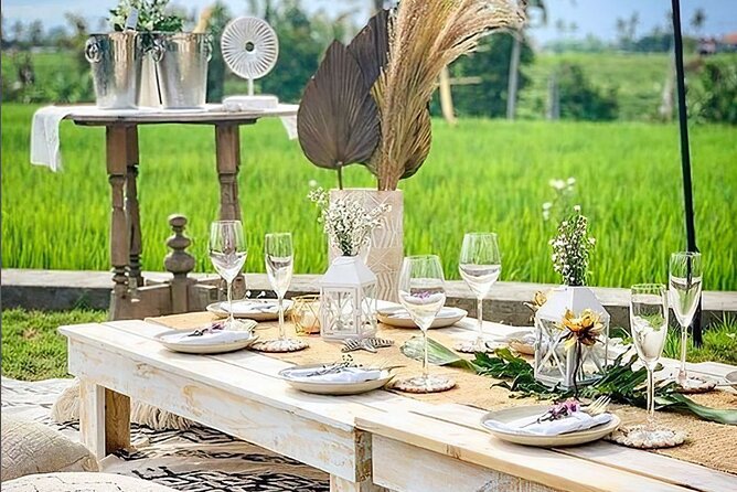 2 Hours Private Picnic Arrangement in Bali - Menu Options