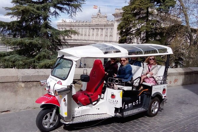 2 Hours Private Tuk Tuk Tour in Madrid - Additional Information