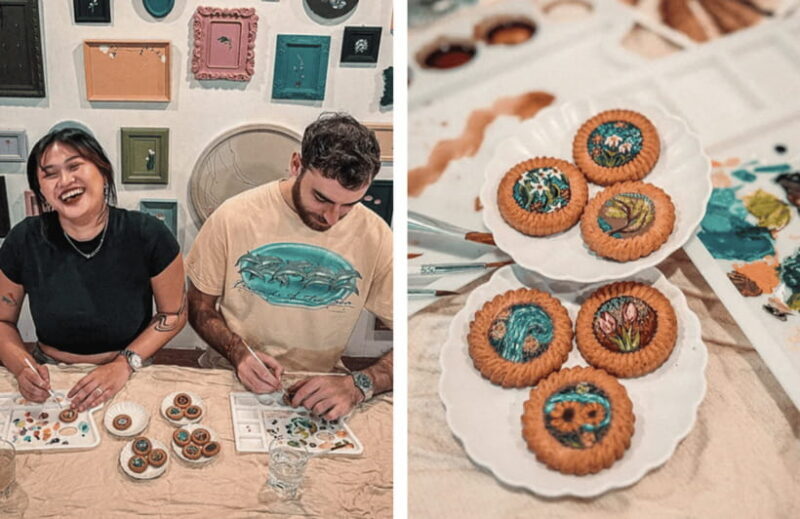 2-Hr Coffee and Biscuit Painting - Edible Paint - Who Will Enjoy This?