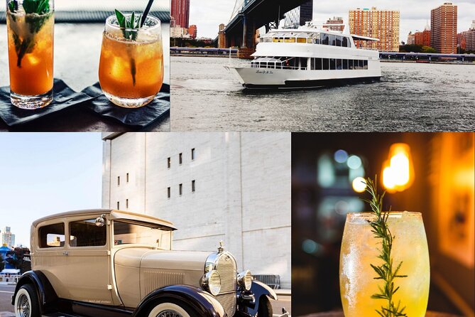 2 HR - NYC Cocktail Making Class on a Yacht! Car Tour! - What to Expect and Additional Info
