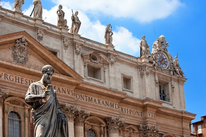 2-in-1 St. Peters Dome Climb & Rome Street Food Walk - Tour Inclusions